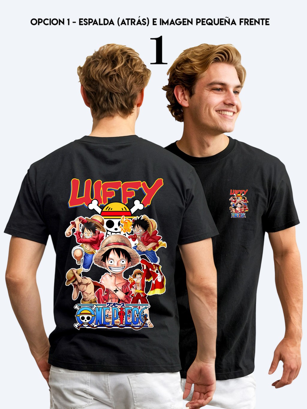 CAMISETA MONKEY D- LUFFY / ONE PIECE -  Ref 50000