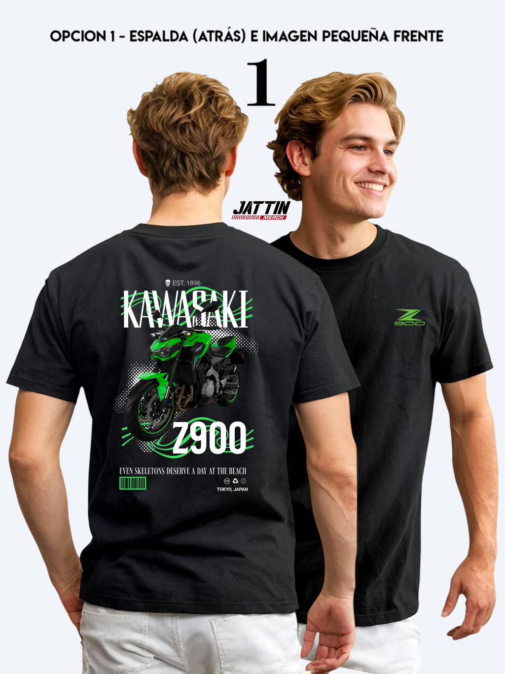 Motocicleta Kawasaki Z900 de estilo supernaked en el icónico color Candy Lime Green con detalles en negro brillante, mostrando su postura agresiva y motor tetracilíndrico al aire